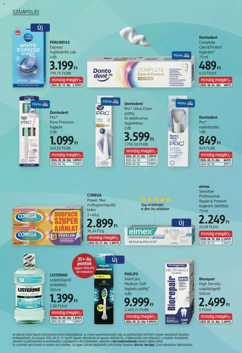 DM Drogerie Markt DM Drogerie Markt akciós újság 16 oldal