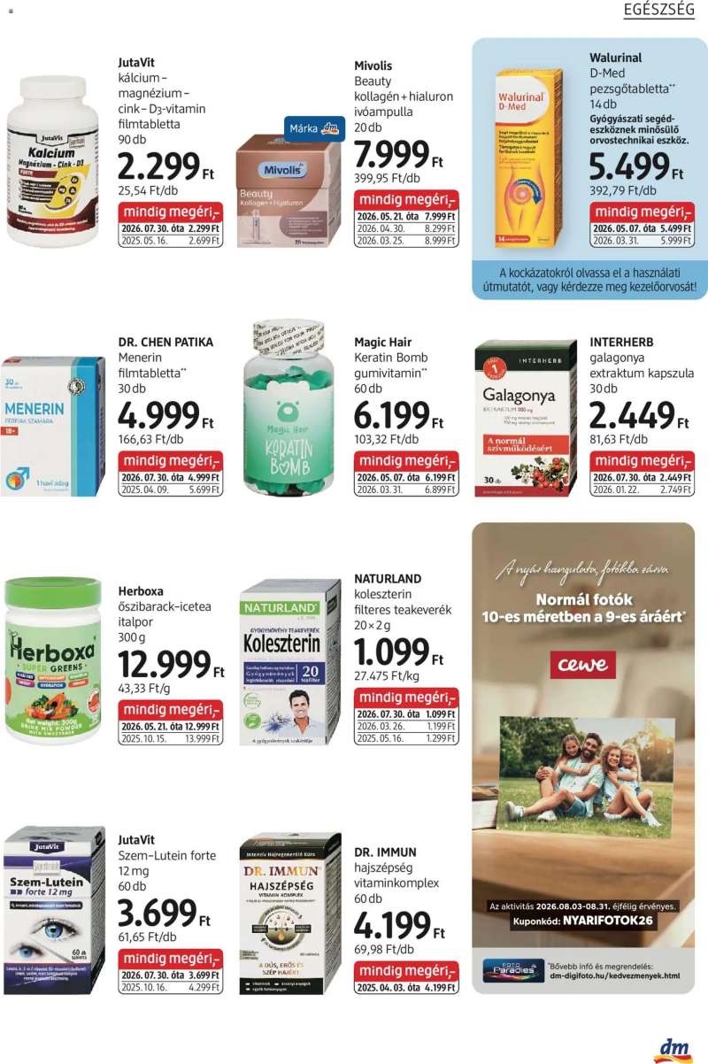 DM Drogerie Markt DM Drogerie Markt akciós újság 17 oldal