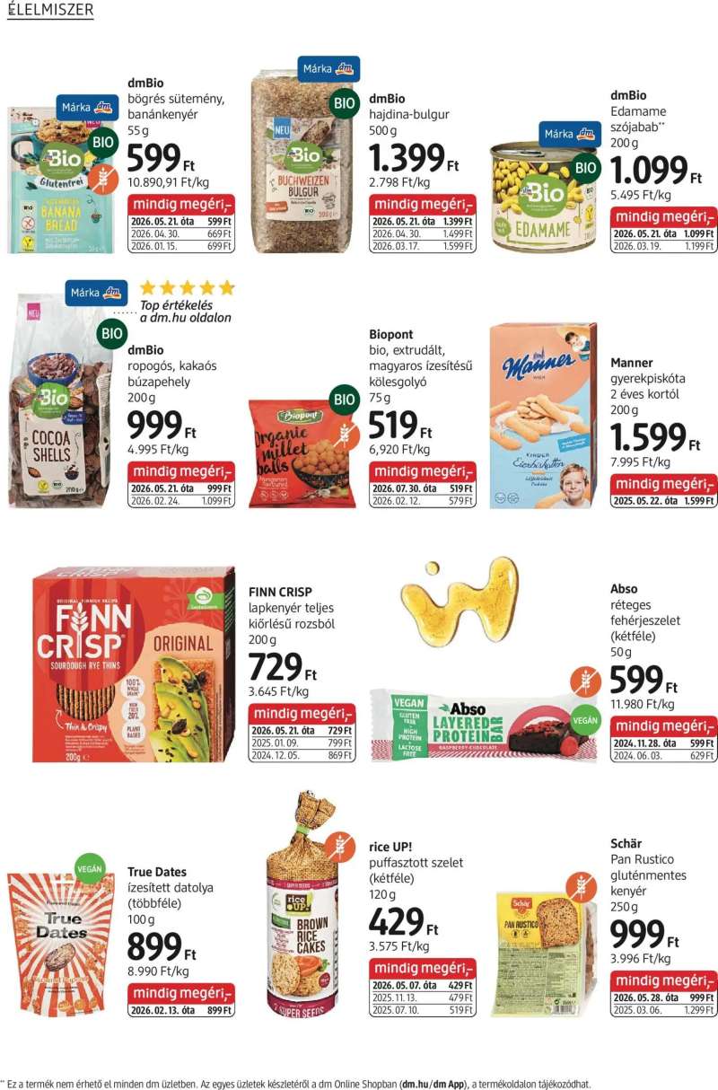 DM Drogerie Markt DM Drogerie Markt akciós újság 18 oldal
