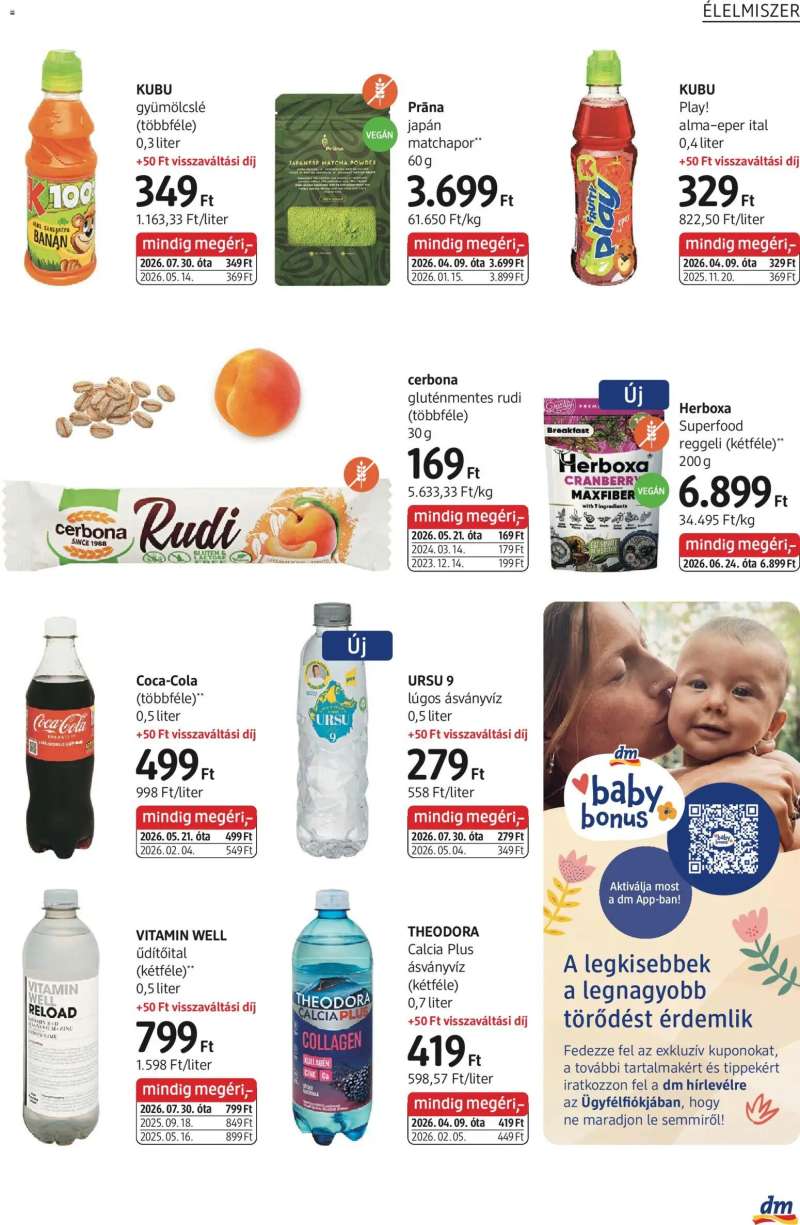 DM Drogerie Markt DM Drogerie Markt akciós újság 19 oldal
