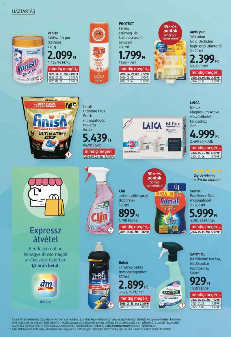DM Drogerie Markt DM Drogerie Markt akciós újság 20 oldal