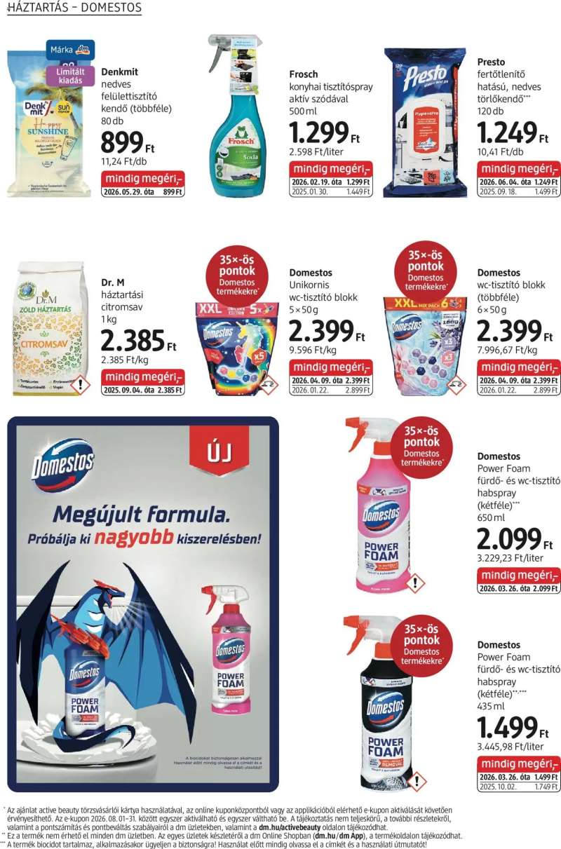 DM Drogerie Markt DM Drogerie Markt akciós újság 22 oldal