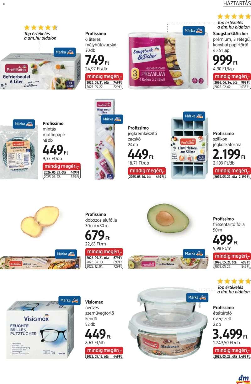 DM Drogerie Markt DM Drogerie Markt akciós újság 23 oldal