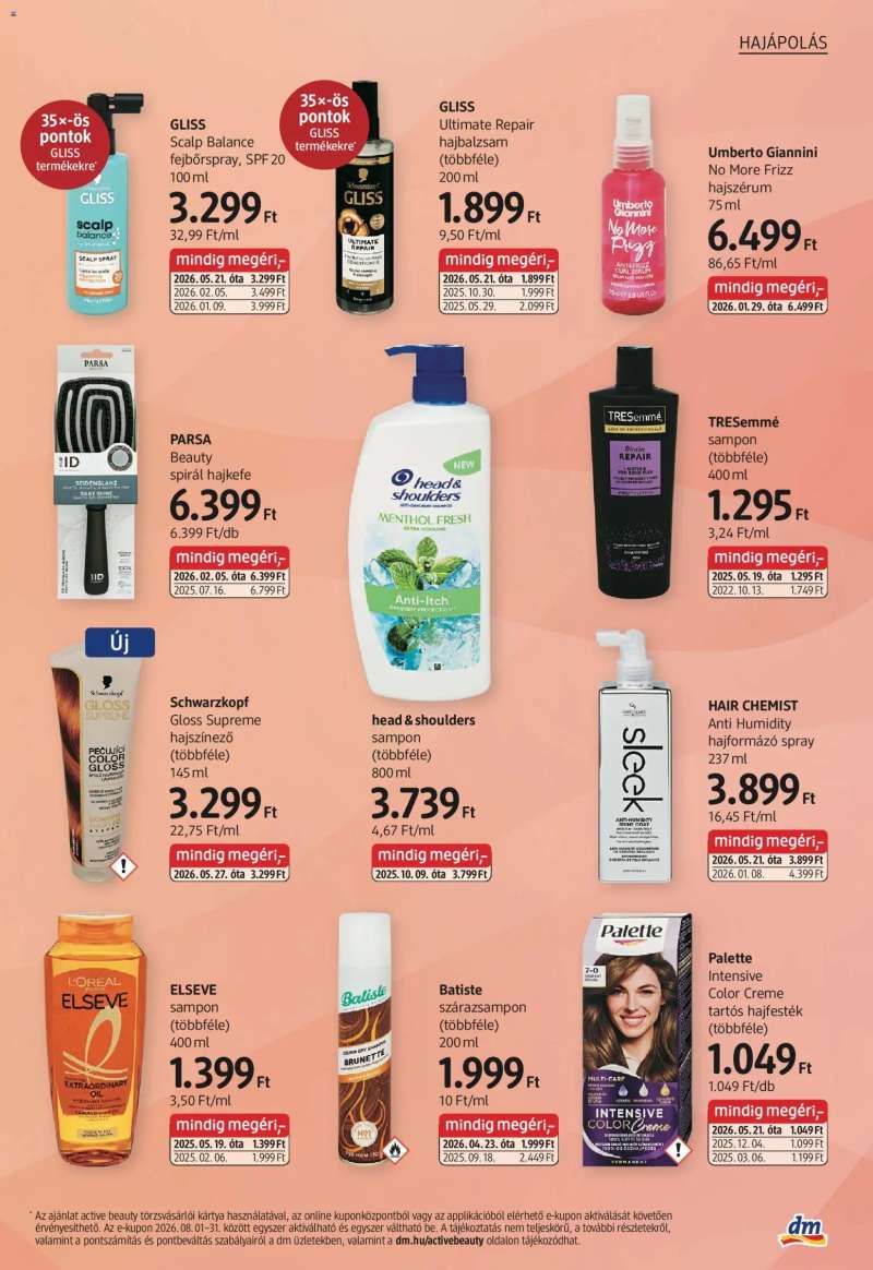 DM Drogerie Markt DM Drogerie Markt akciós újság 5 oldal
