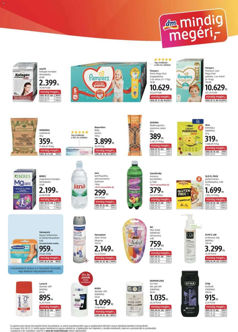 DM Drogerie Markt DM Drogerie Markt akciós újság 3 oldal