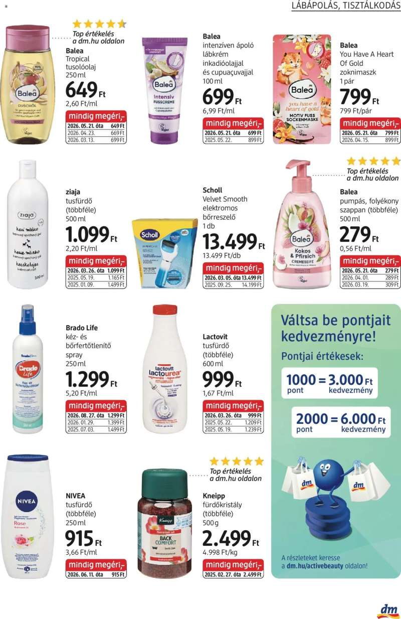 DM Drogerie Markt DM Drogerie Markt akciós újság 17 oldal