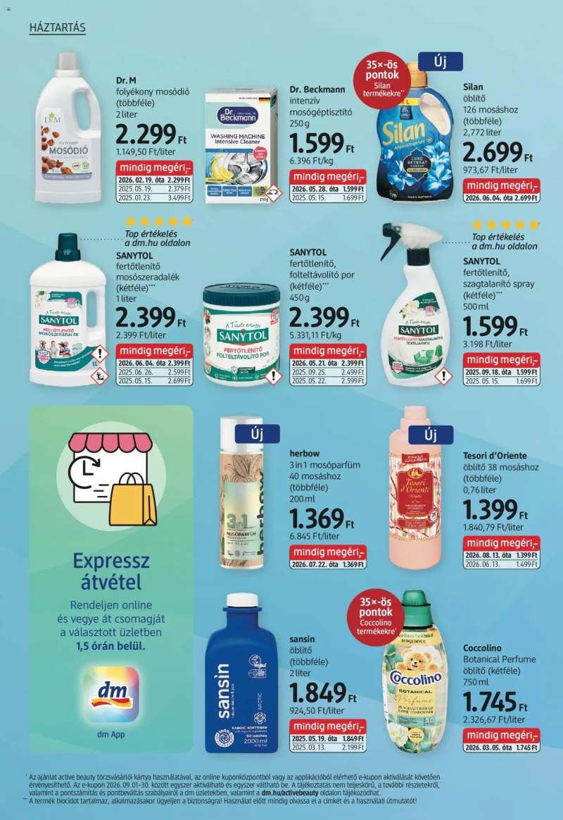 DM Drogerie Markt DM Drogerie Markt akciós újság 20 oldal