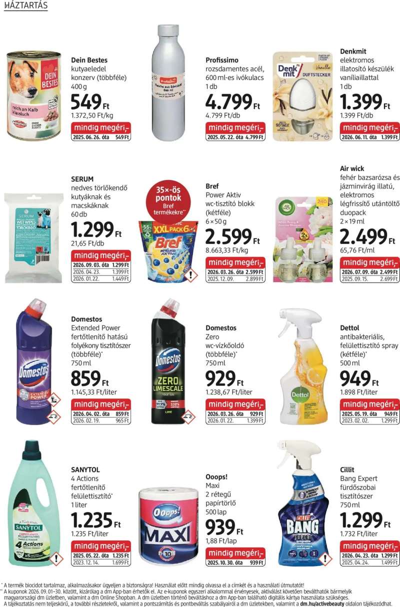 DM Drogerie Markt DM Drogerie Markt akciós újság 22 oldal