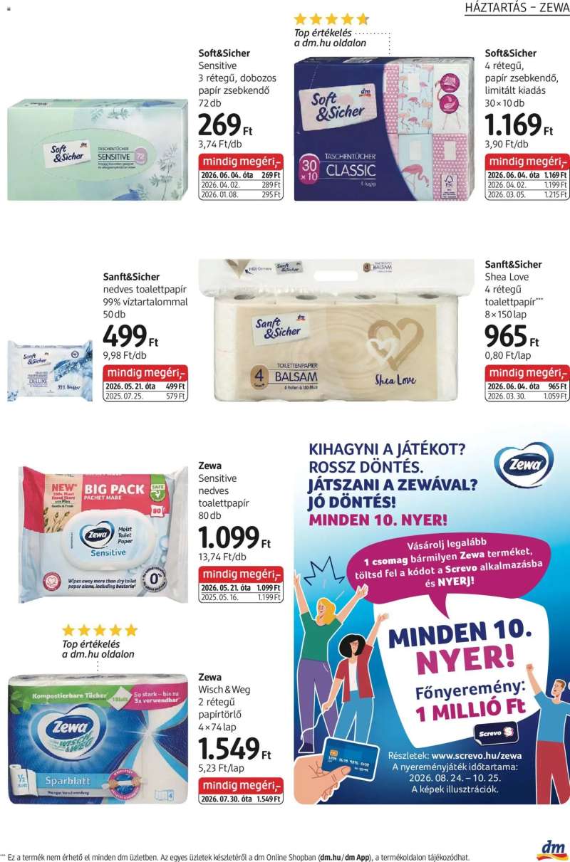 DM Drogerie Markt DM Drogerie Markt akciós újság 23 oldal