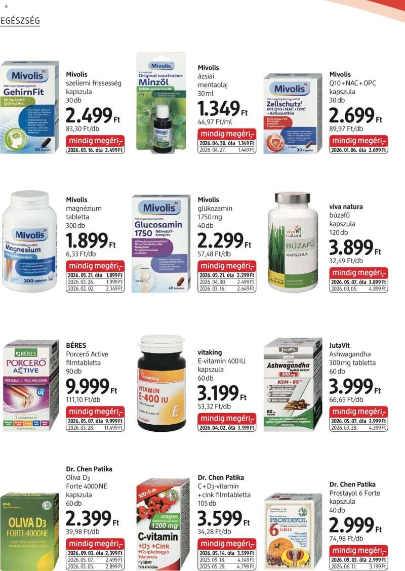 DM Drogerie Markt DM Drogerie Markt akciós újság 6 oldal