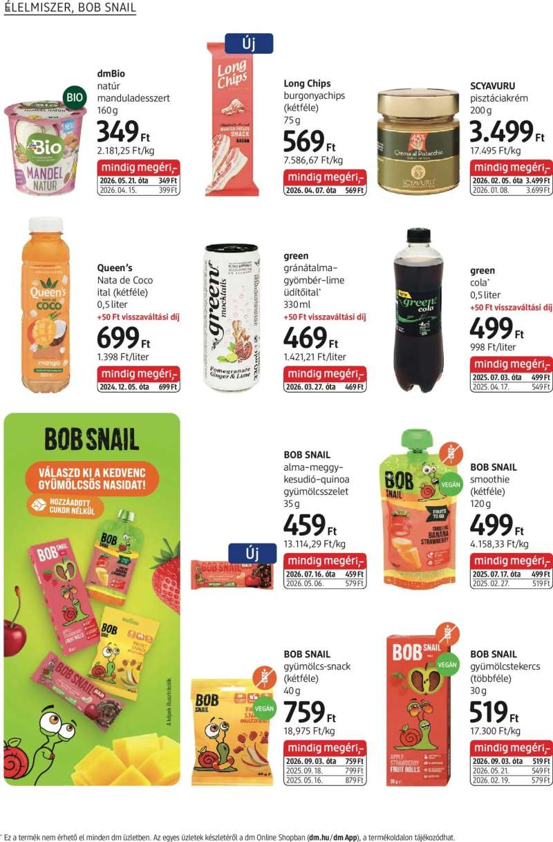 DM Drogerie Markt DM Drogerie Markt akciós újság 8 oldal