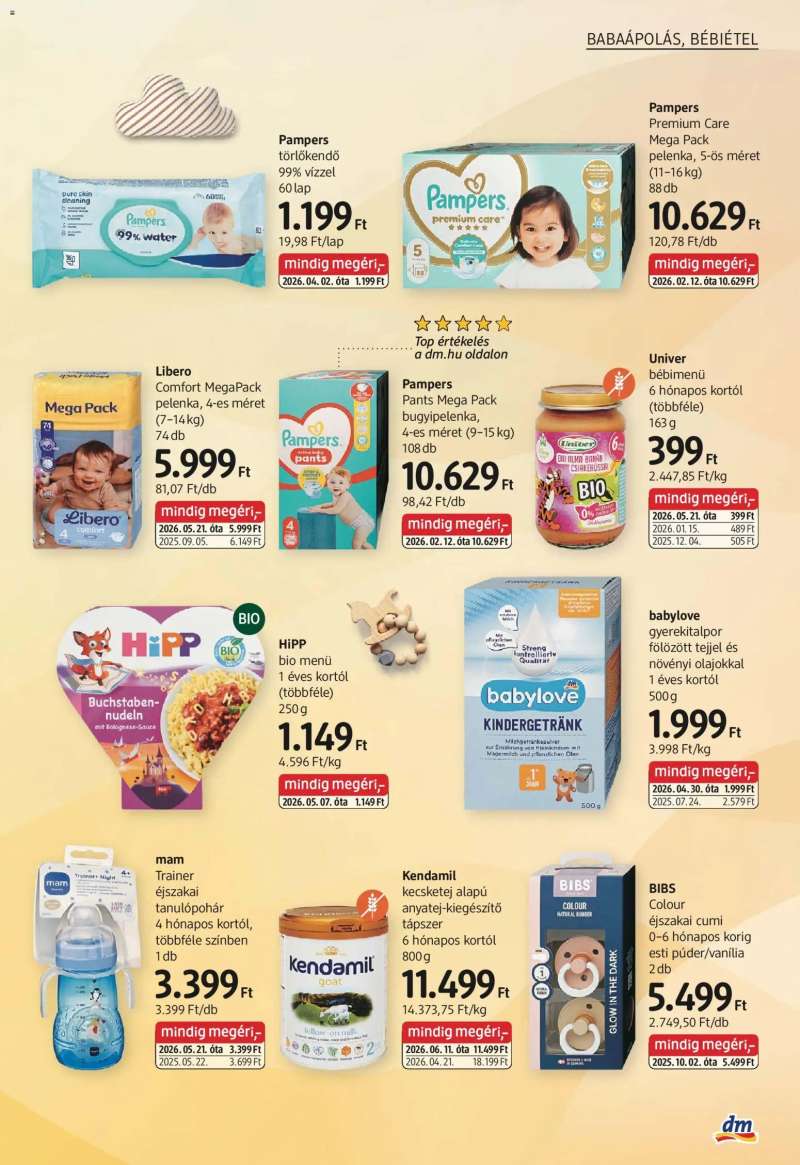 DM Drogerie Markt DM Drogerie Markt akciós újság 9 oldal