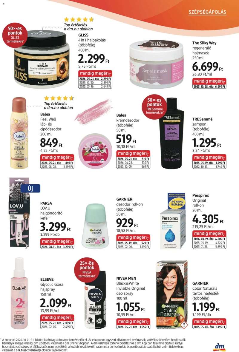 DM Drogerie Markt DM Drogerie Markt akciós újság 13 oldal