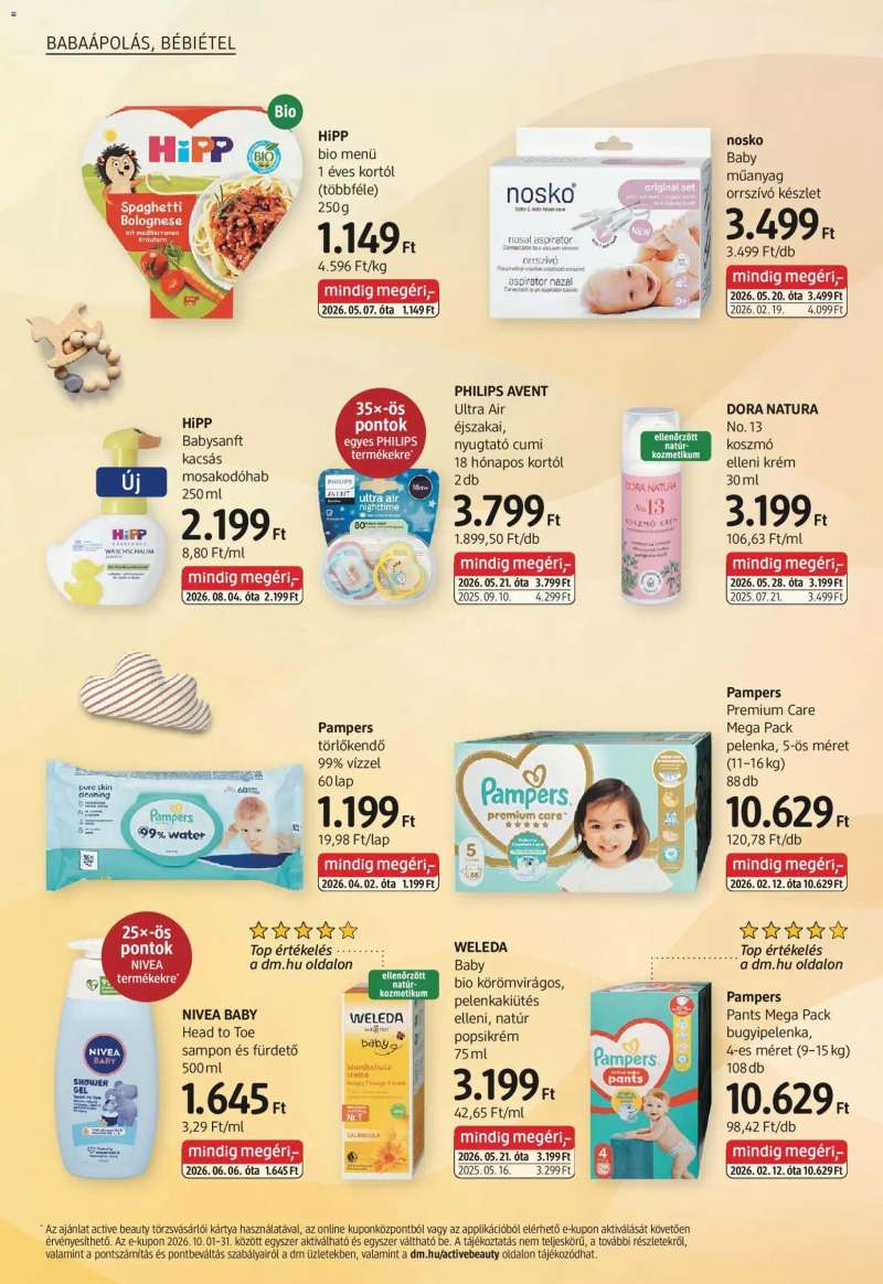DM Drogerie Markt DM Drogerie Markt akciós újság 14 oldal