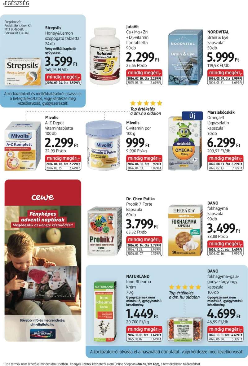 DM Drogerie Markt DM Drogerie Markt akciós újság 16 oldal