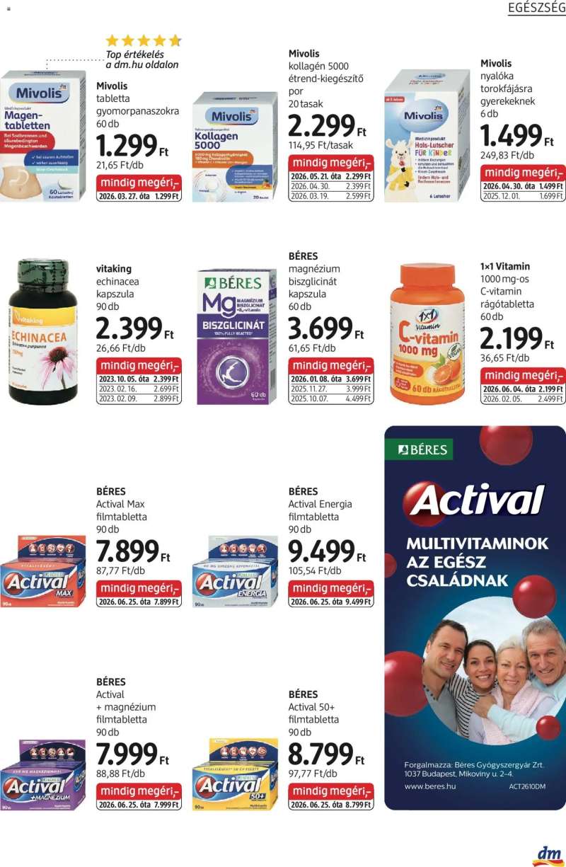 DM Drogerie Markt DM Drogerie Markt akciós újság 17 oldal