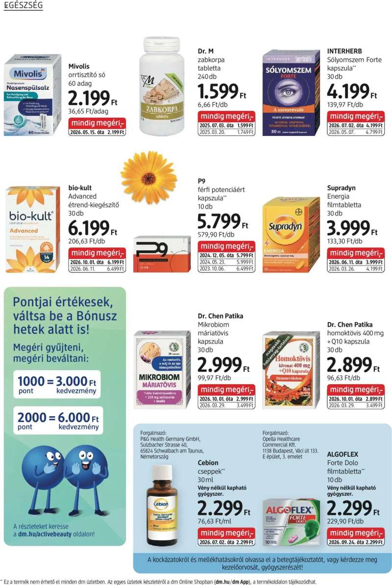 DM Drogerie Markt DM Drogerie Markt akciós újság 18 oldal