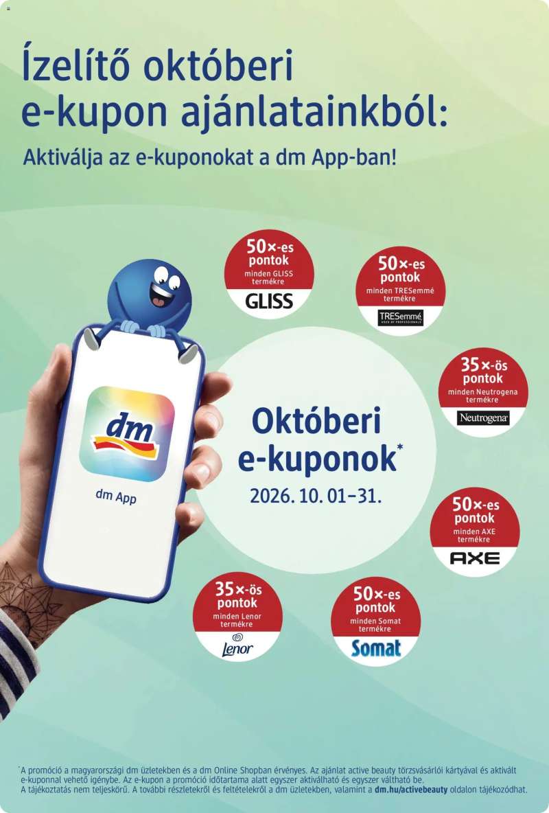 DM Drogerie Markt DM Drogerie Markt akciós újság 19 oldal