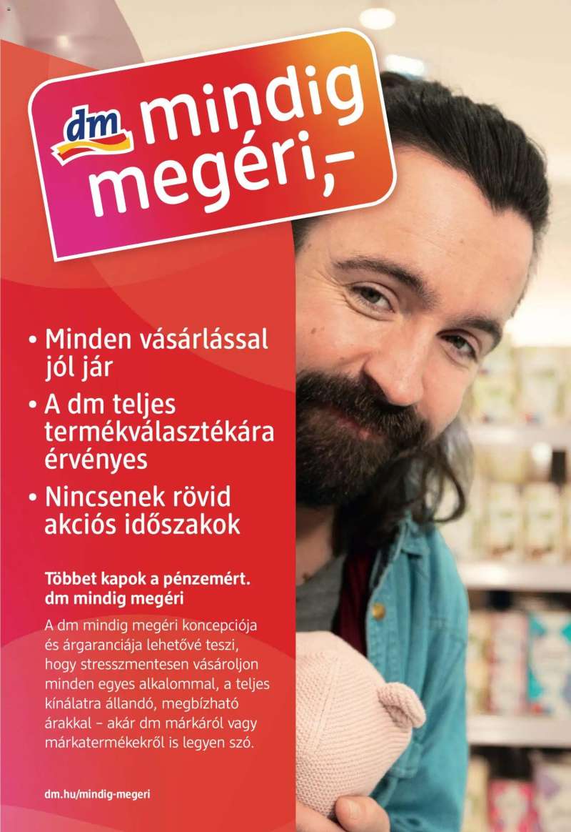 DM Drogerie Markt DM Drogerie Markt akciós újság 2 oldal