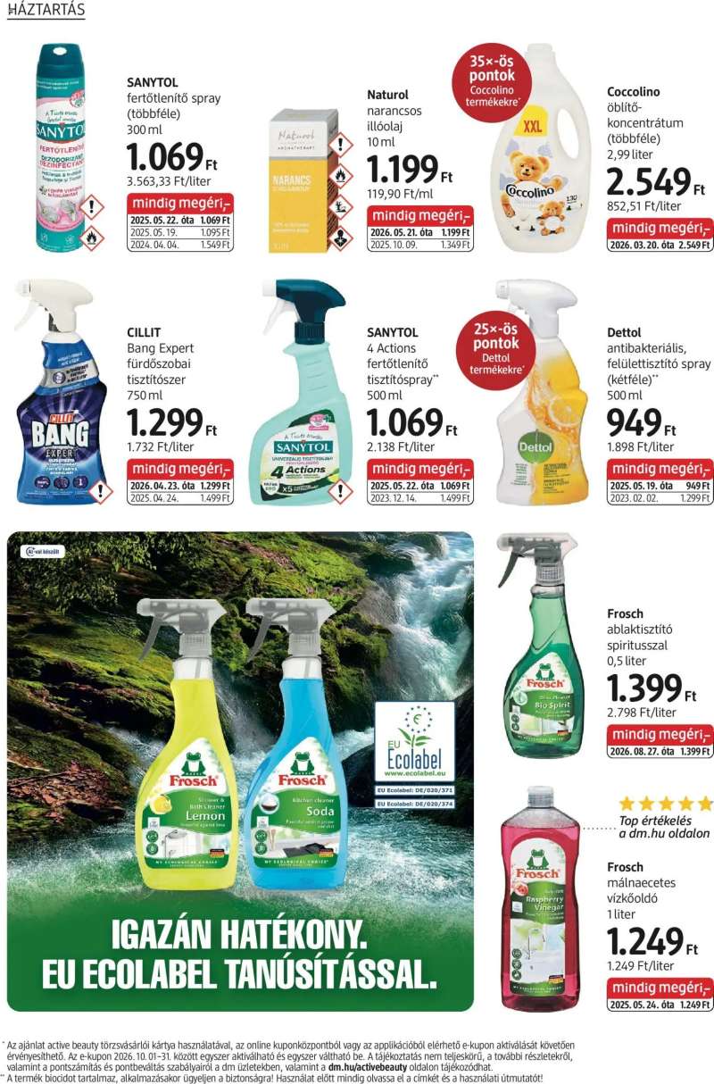 DM Drogerie Markt DM Drogerie Markt akciós újság 22 oldal