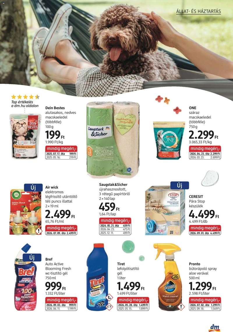 DM Drogerie Markt DM Drogerie Markt akciós újság 23 oldal