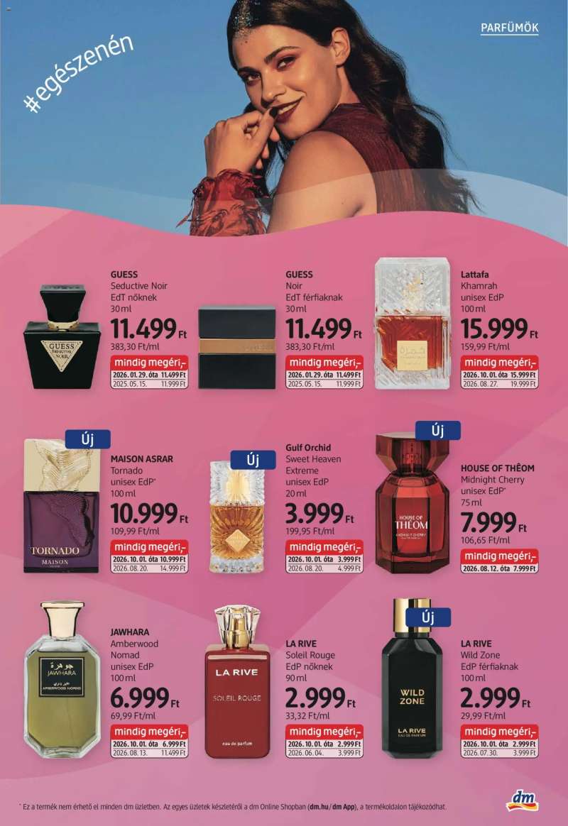 DM Drogerie Markt DM Drogerie Markt akciós újság 9 oldal