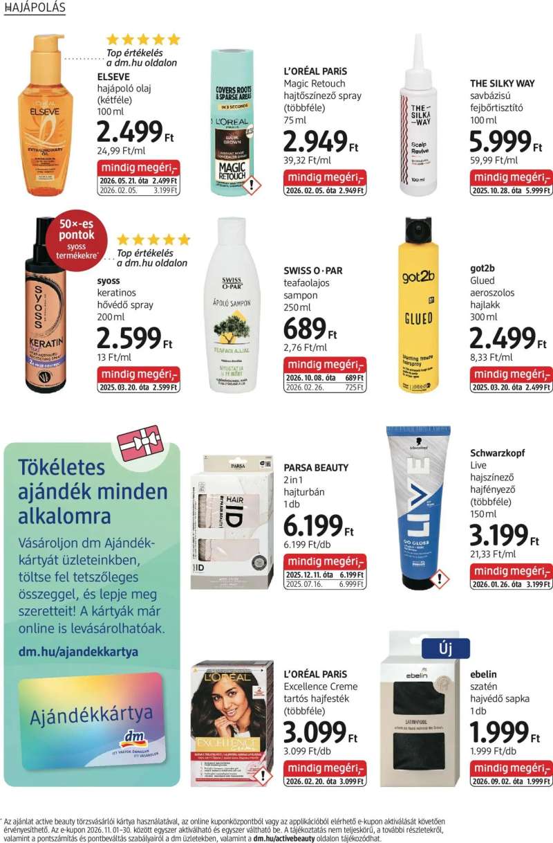 DM Drogerie Markt DM Drogerie Markt akciós újság 12 oldal