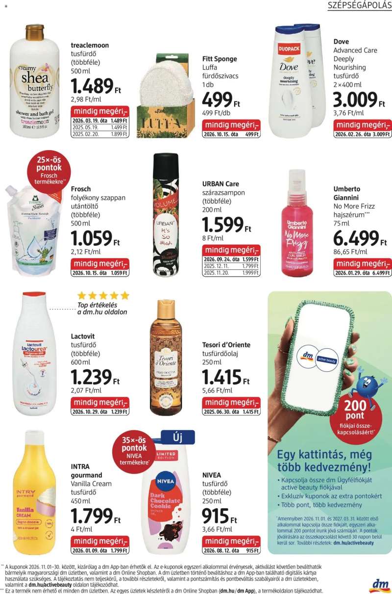 DM Drogerie Markt DM Drogerie Markt akciós újság 13 oldal