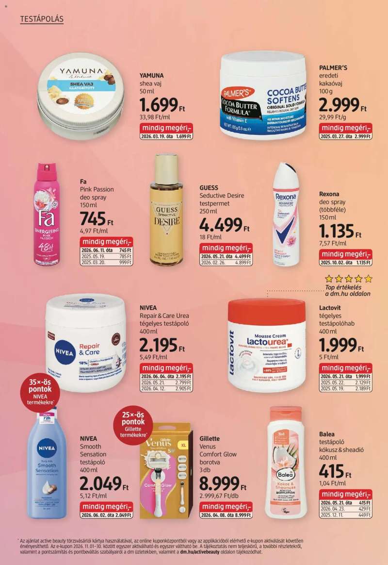 DM Drogerie Markt DM Drogerie Markt akciós újság 14 oldal