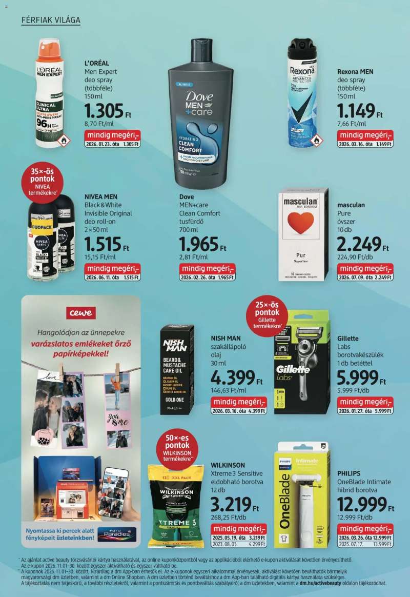 DM Drogerie Markt DM Drogerie Markt akciós újság 16 oldal