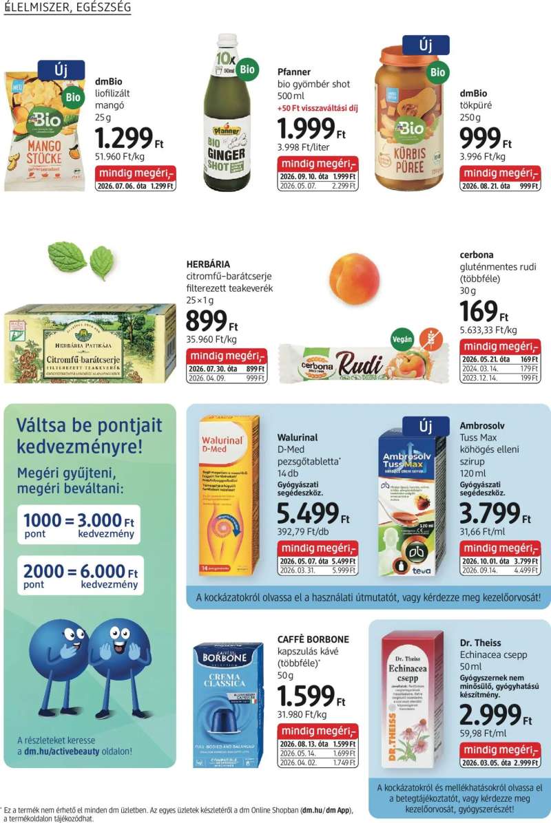 DM Drogerie Markt DM Drogerie Markt akciós újság 18 oldal