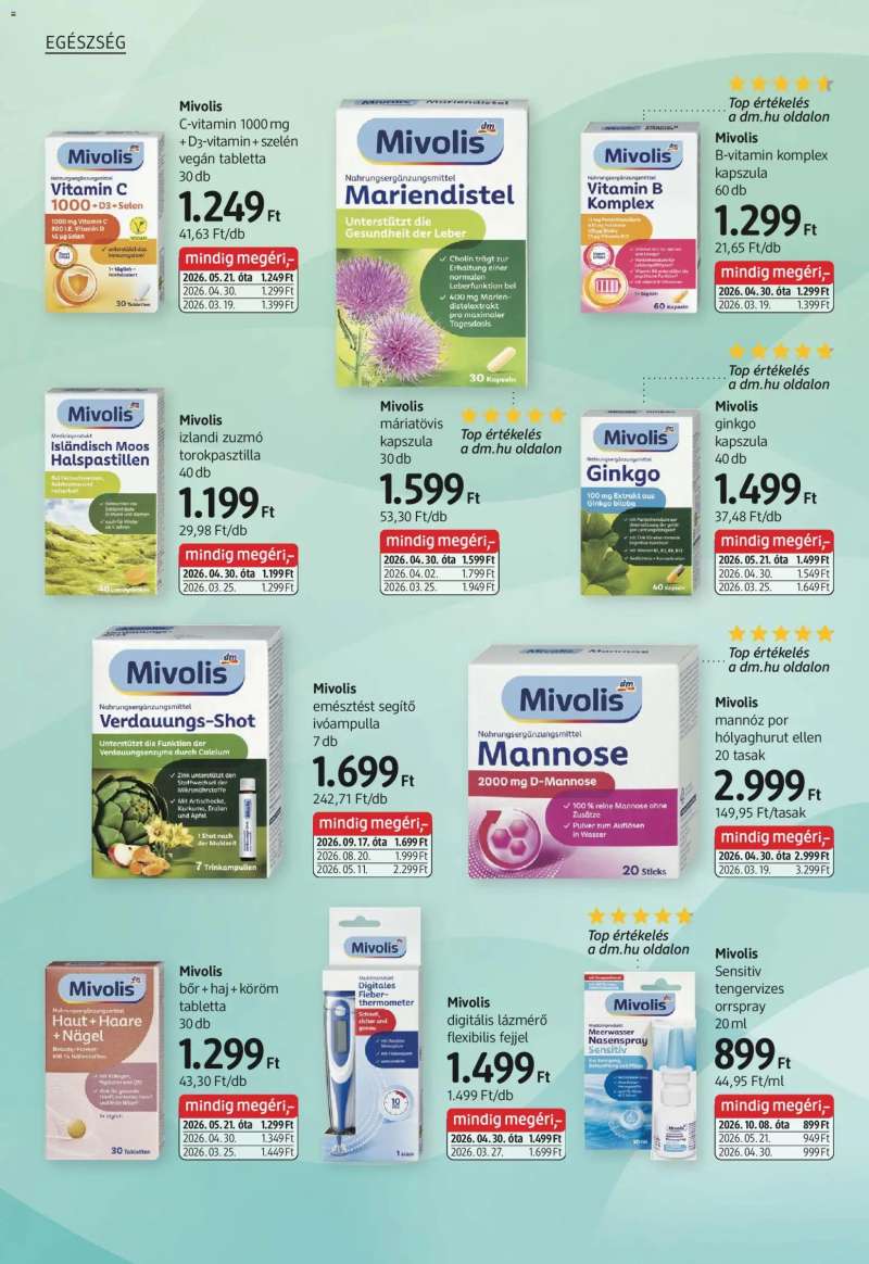 DM Drogerie Markt DM Drogerie Markt akciós újság 20 oldal