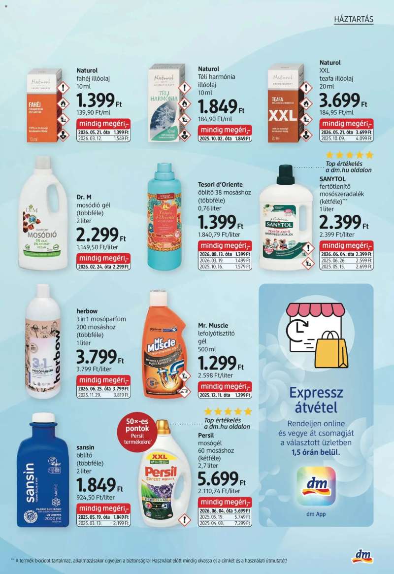 DM Drogerie Markt DM Drogerie Markt akciós újság 23 oldal