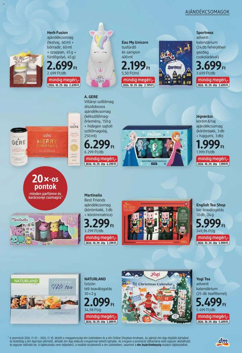 DM Drogerie Markt DM Drogerie Markt akciós újság 5 oldal
