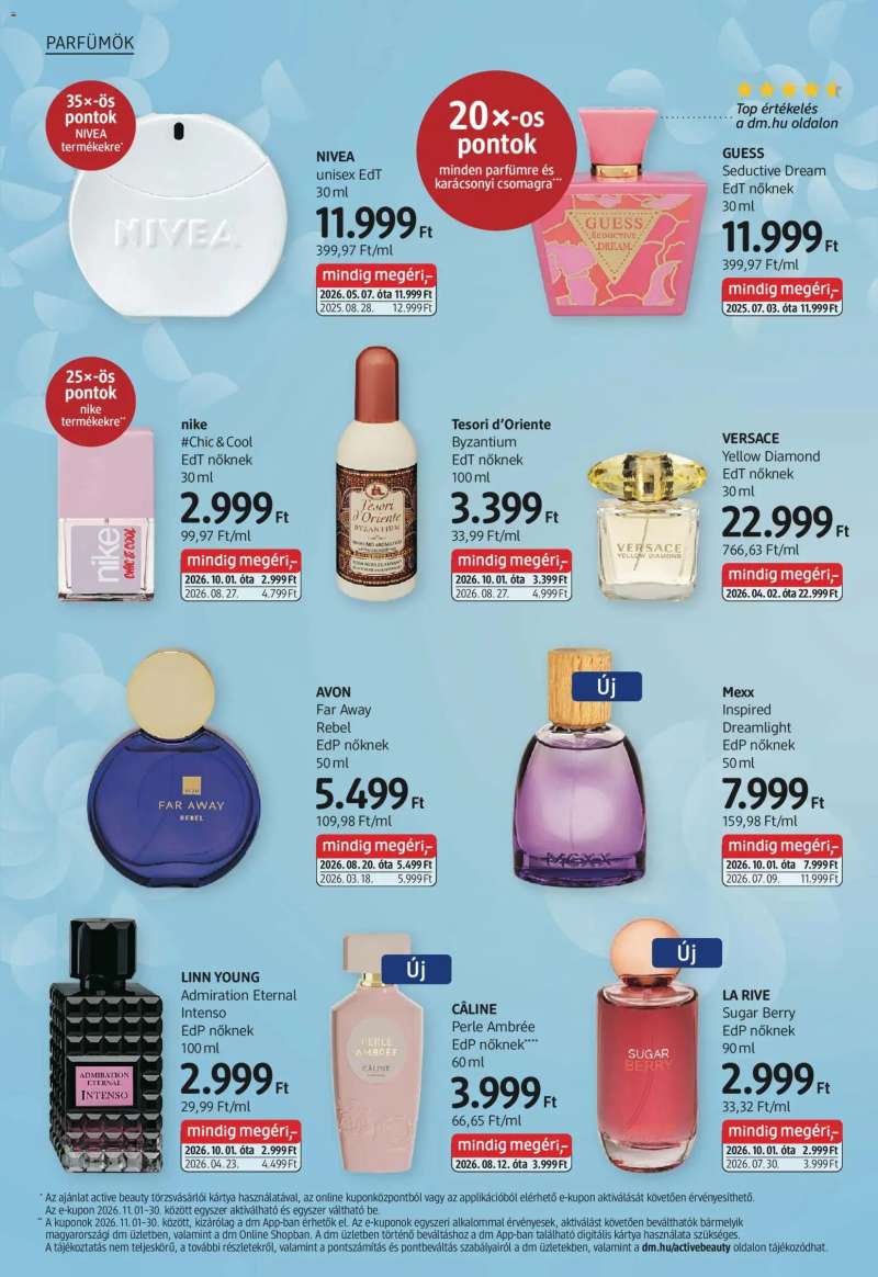 DM Drogerie Markt DM Drogerie Markt akciós újság 6 oldal