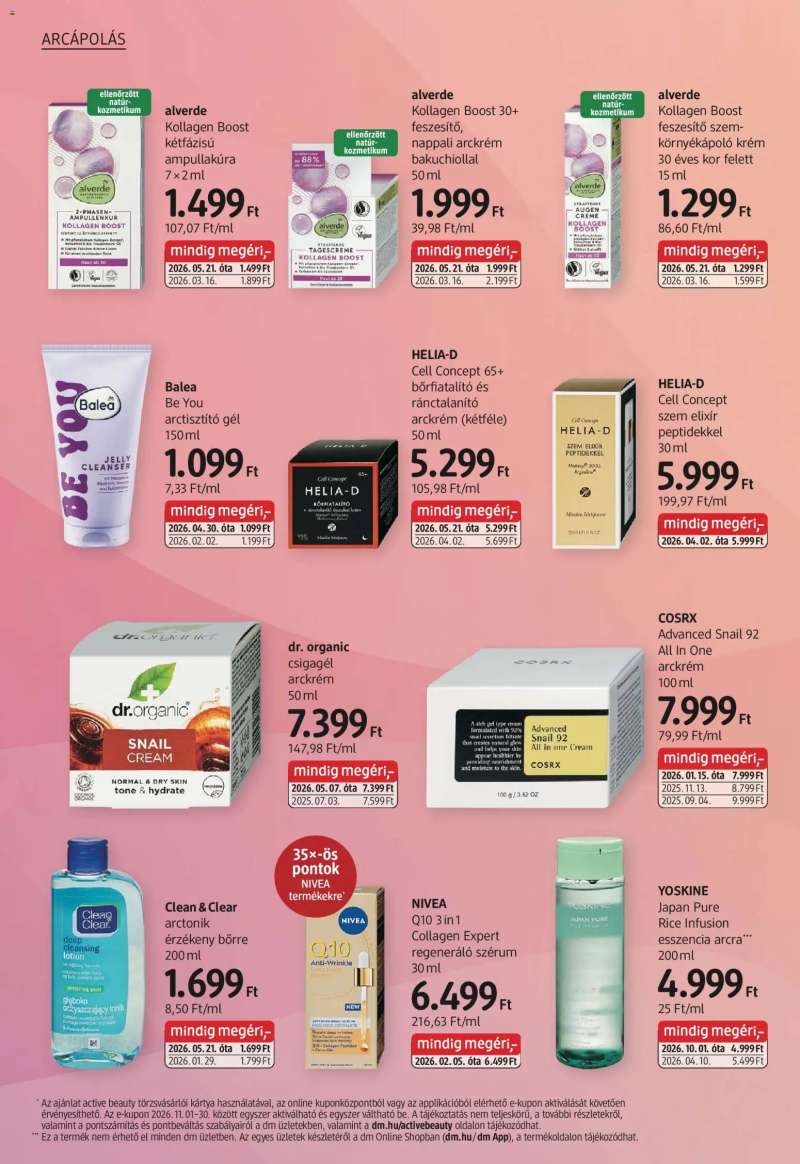 DM Drogerie Markt DM Drogerie Markt akciós újság 8 oldal