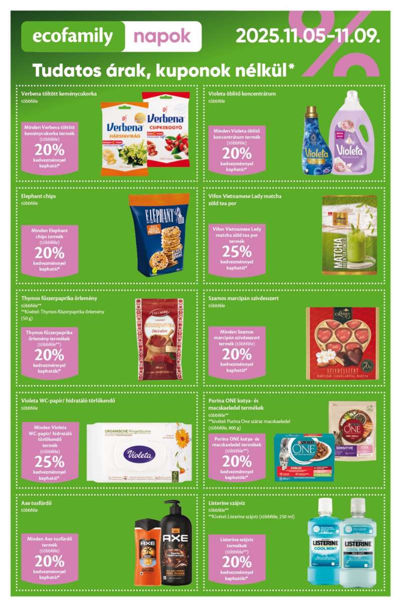 EcoFamily Akciós Újság 2 oldal