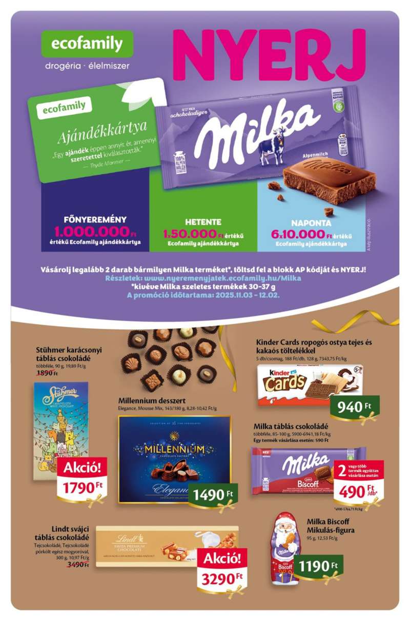 EcoFamily Akciós Újság 8 oldal