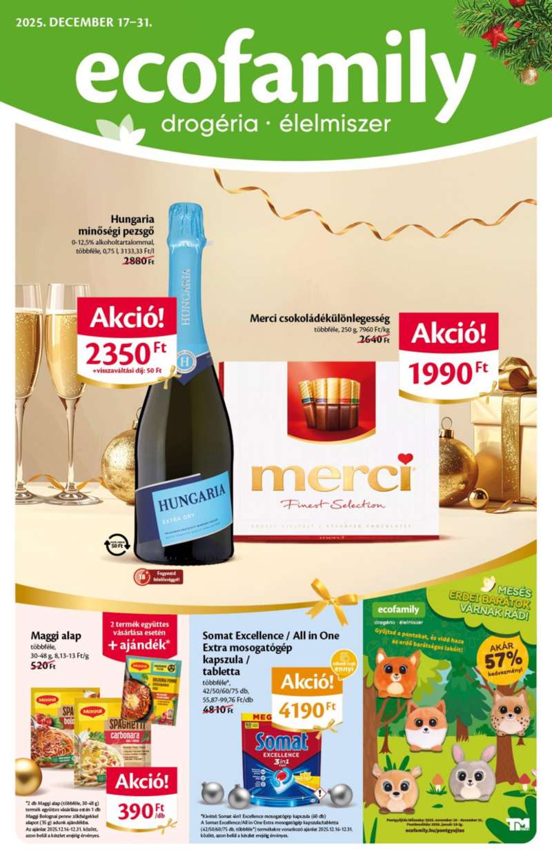 EcoFamily Akciós Újság 1 oldal
