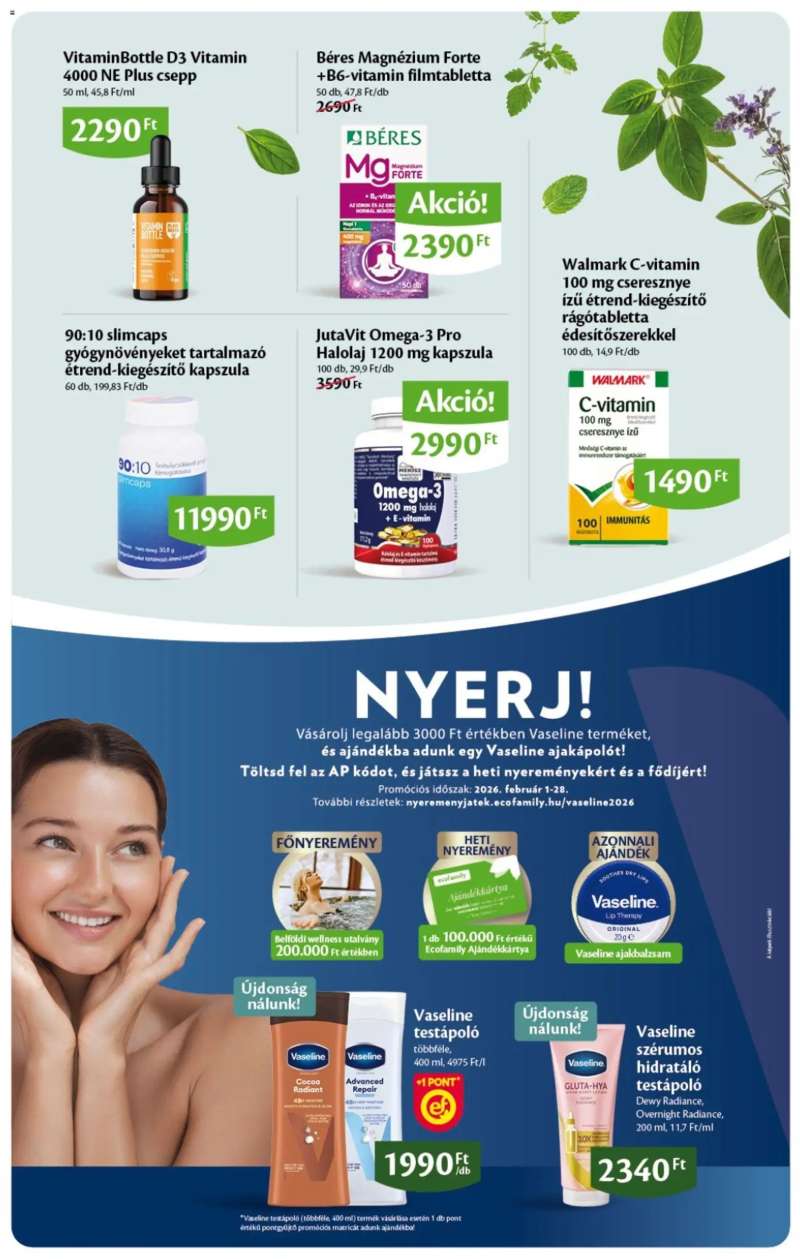 EcoFamily Akciós újság EcoFamily 10 oldal