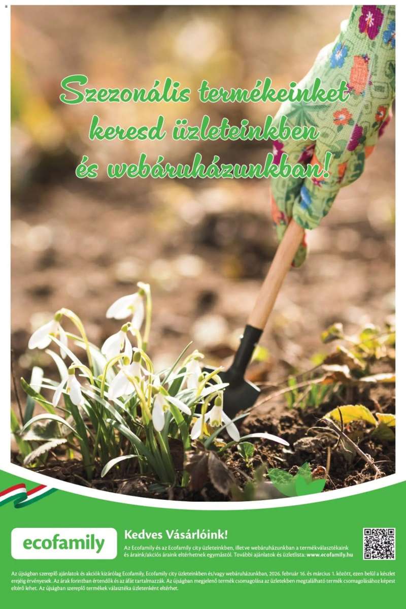 EcoFamily Akciós újság EcoFamily 10 oldal
