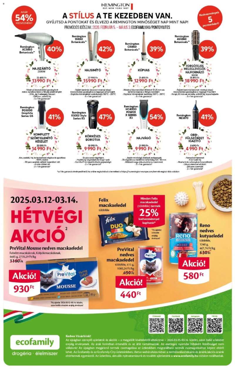 EcoFamily EcoFamily Akciós újság 16 oldal