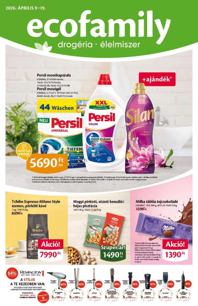 EcoFamily EcoFamily Akciós újság 1 oldal