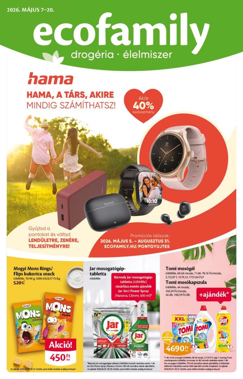 EcoFamily Akciós Újság 1 oldal