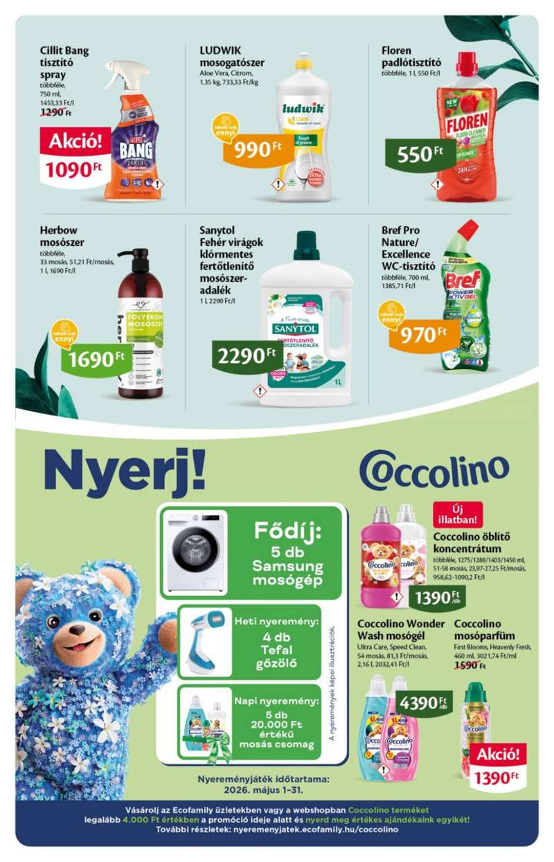 EcoFamily Akciós Újság 14 oldal