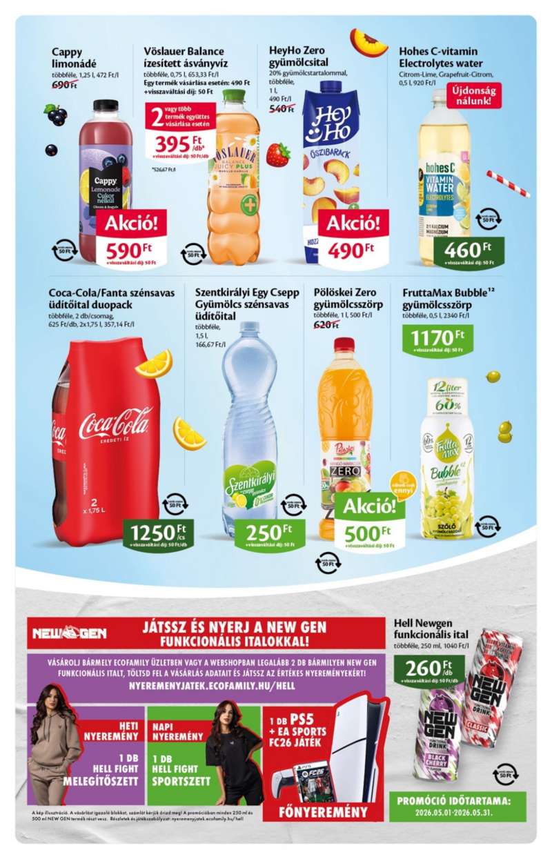 EcoFamily Akciós Újság 7 oldal