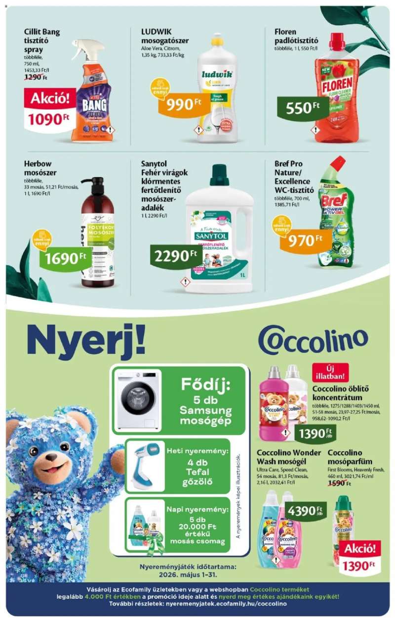 EcoFamily EcoFamily akciós újság 18 oldal