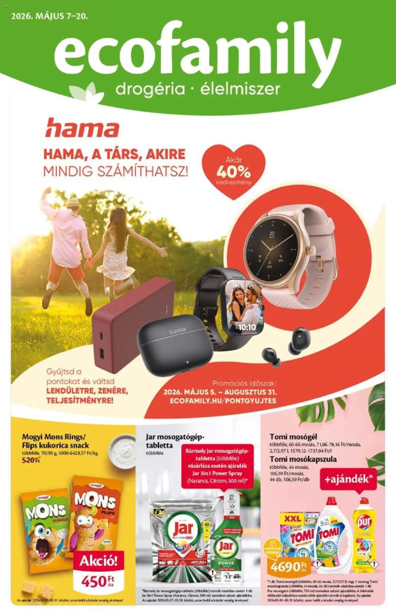 EcoFamily EcoFamily akciós újság 5 oldal