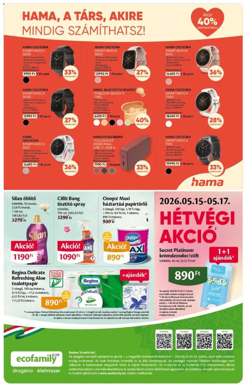 EcoFamily EcoFamily City akciós újság 8 oldal