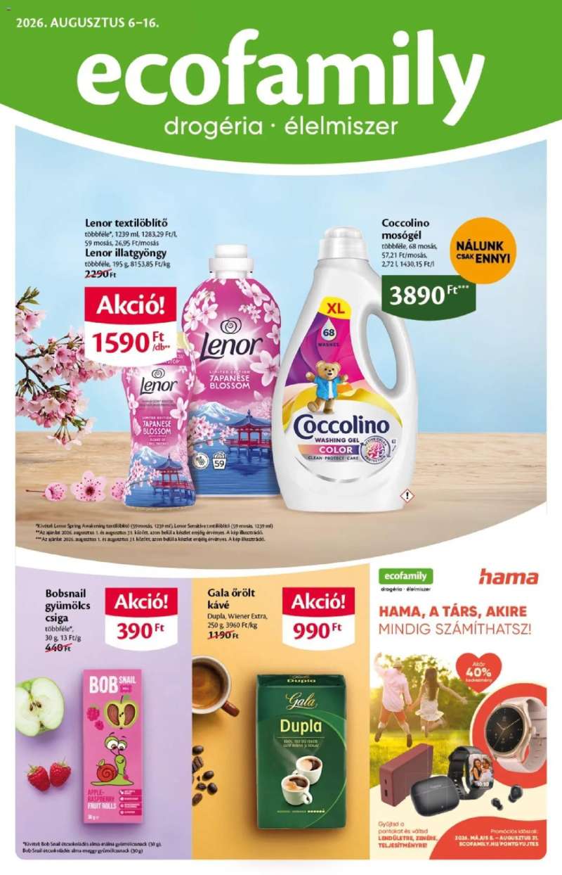 EcoFamily EcoFamily Akciós újság 5 oldal